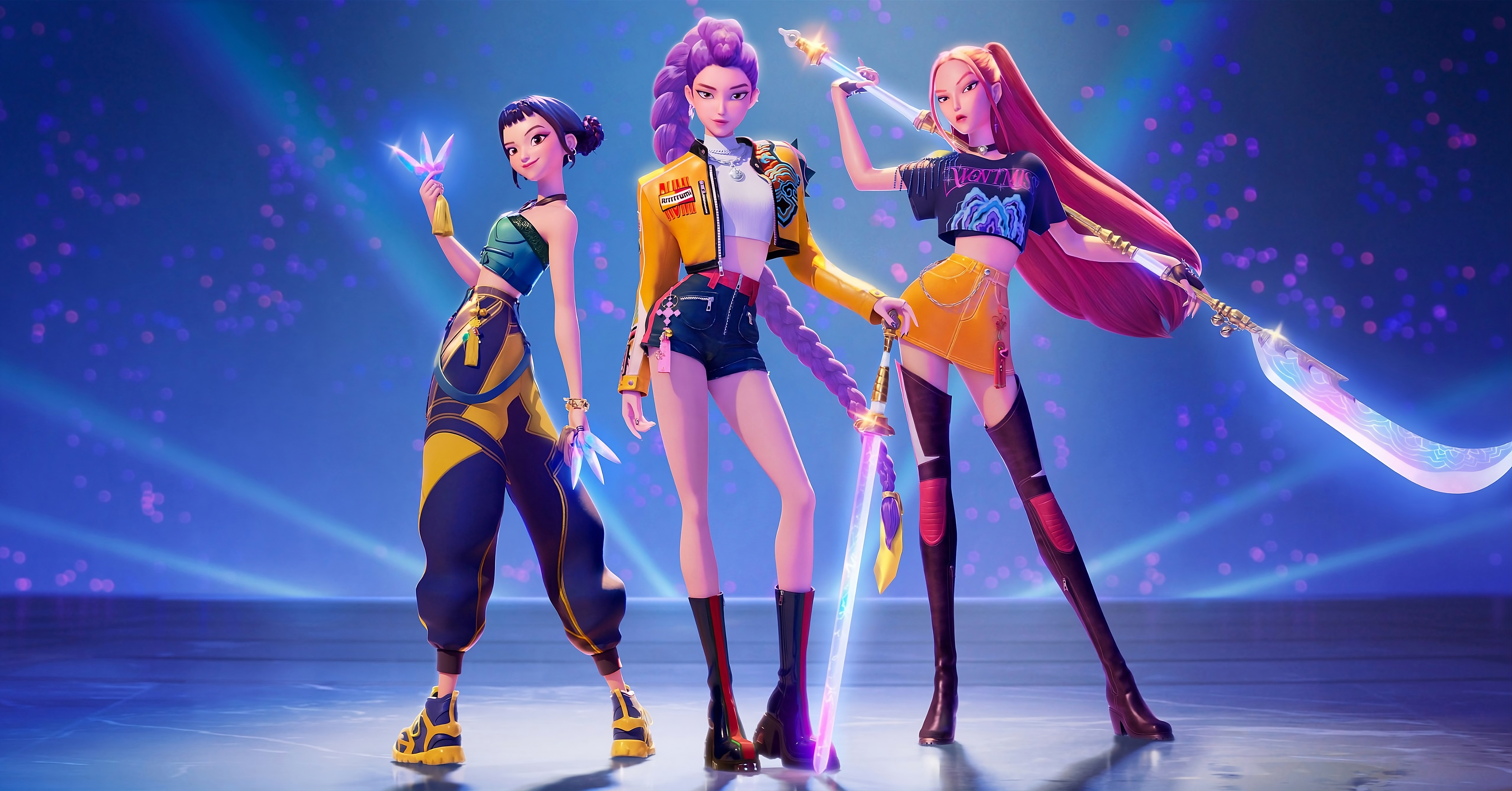 Fondo de fiesta con globos y confeti.